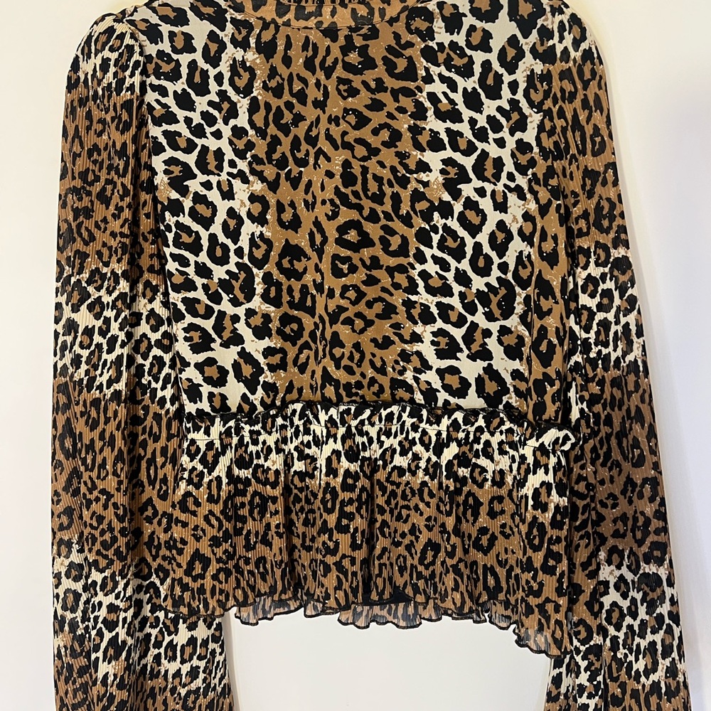 Buffalo David Bitton Animal Print Blouse